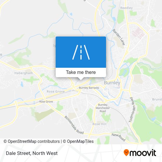 Dale Street map