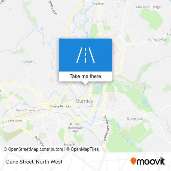 Dane Street map