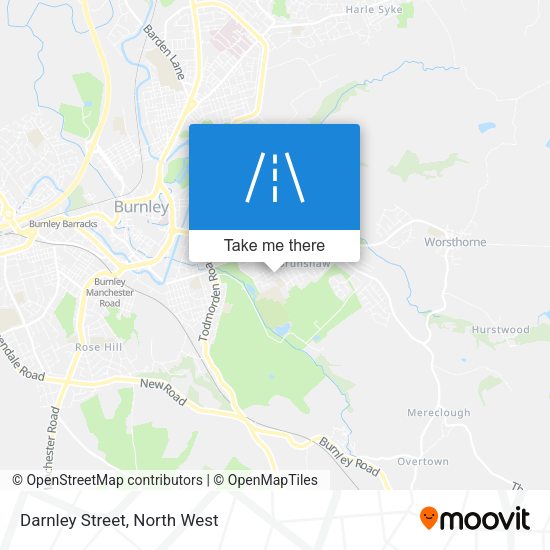 Darnley Street map