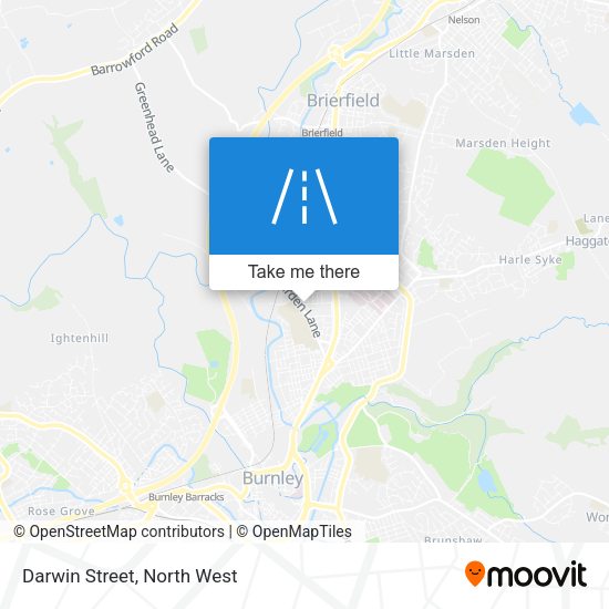 Darwin Street map