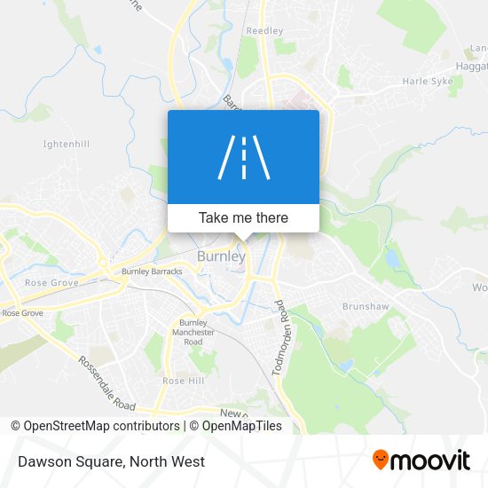 Dawson Square map