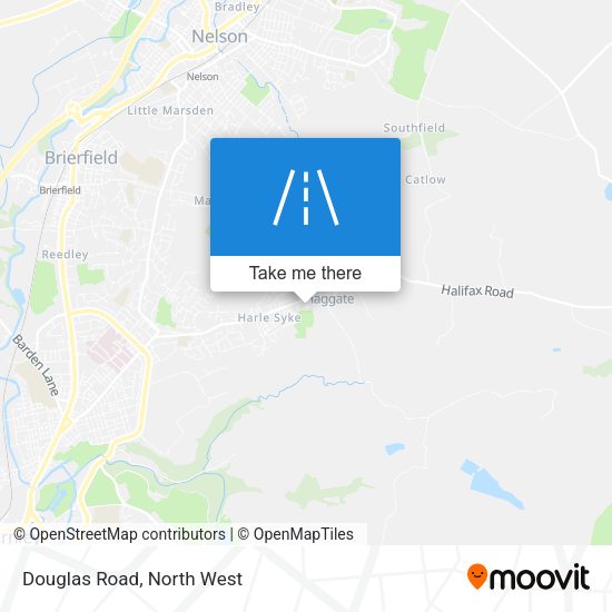Douglas Road map