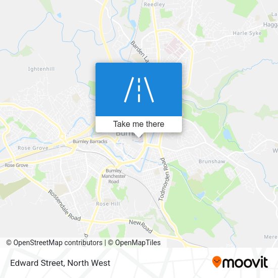 Edward Street map