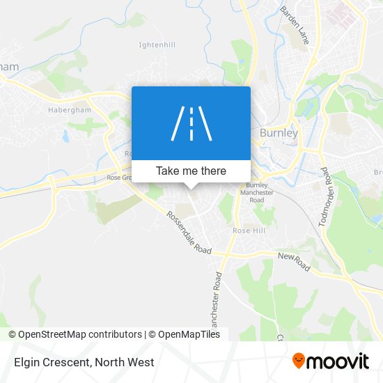 Elgin Crescent map