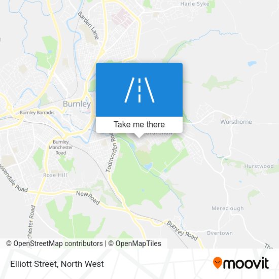 Elliott Street map