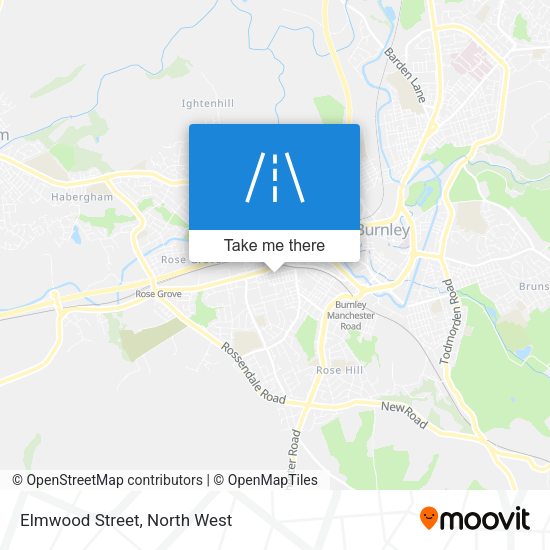 Elmwood Street map