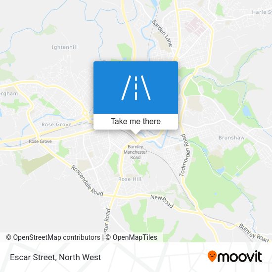 Escar Street map