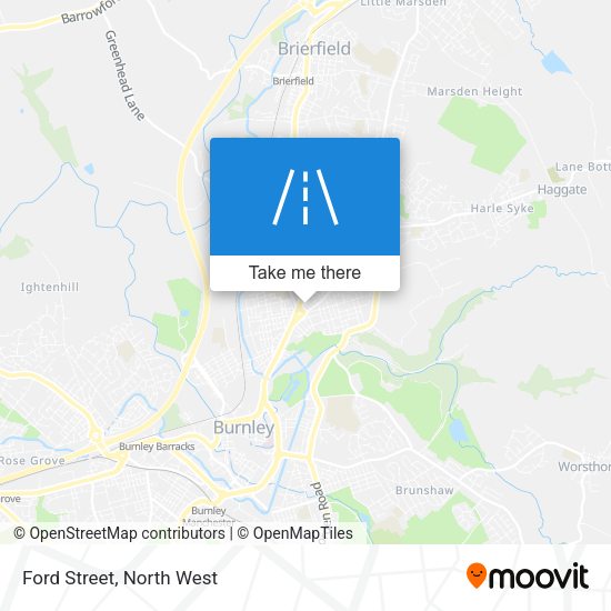 Ford Street map