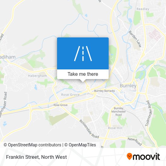 Franklin Street map