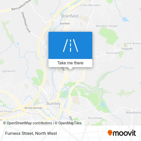 Furness Street map