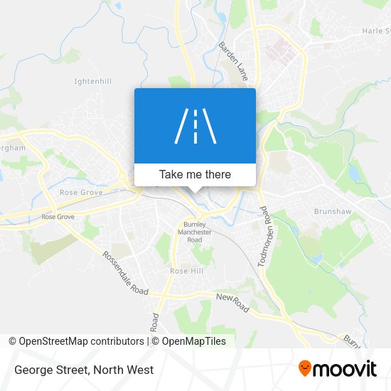 George Street map
