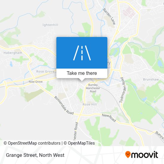 Grange Street map