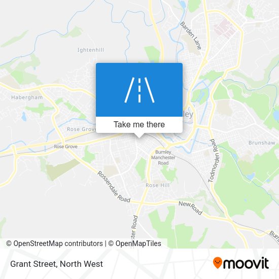 Grant Street map
