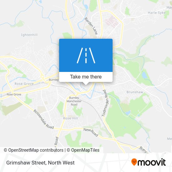 Grimshaw Street map