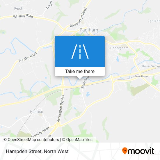Hampden Street map