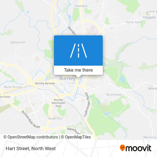 Hart Street map