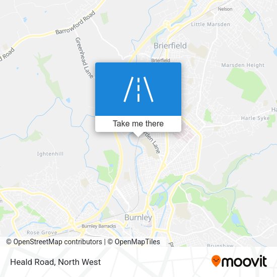 Heald Road map