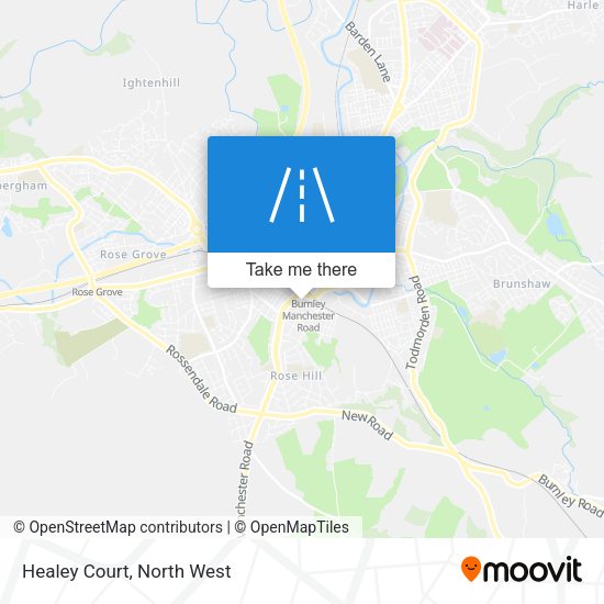 Healey Court map