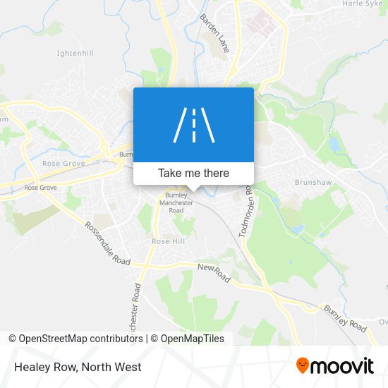 Healey Row map