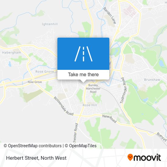 Herbert Street map