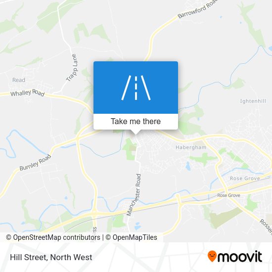 Hill Street map