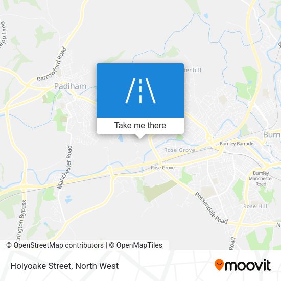 Holyoake Street map