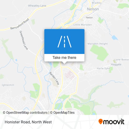 Honister Road map