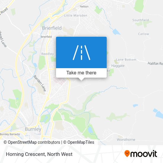 Horning Crescent map