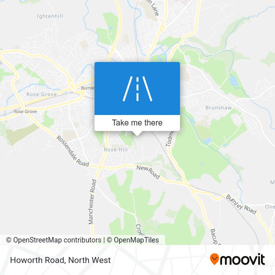Howorth Road map