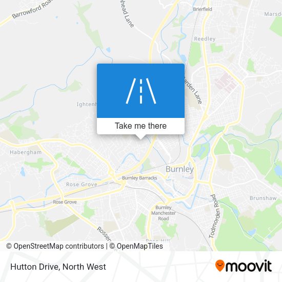 Hutton Drive map
