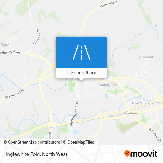 Inglewhite Fold map
