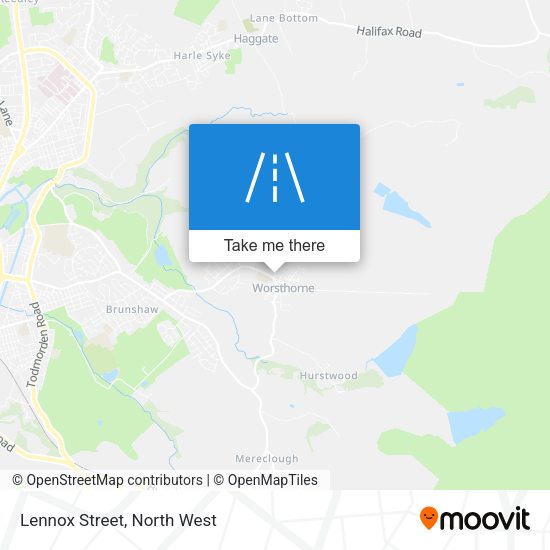 Lennox Street map
