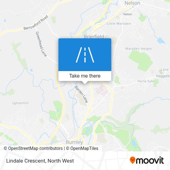 Lindale Crescent map