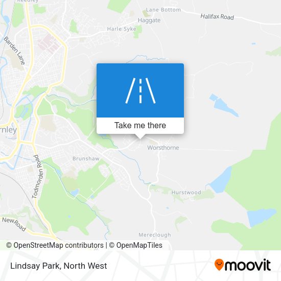 Lindsay Park map