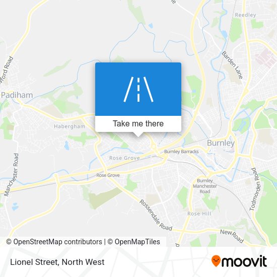 Lionel Street map