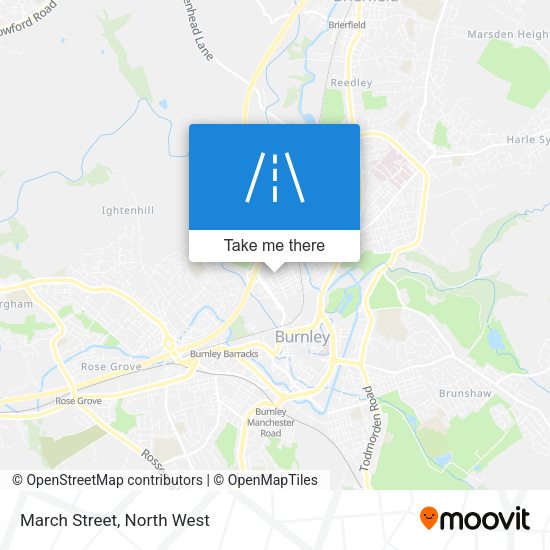 March Street map