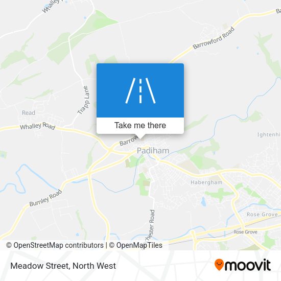 Meadow Street map
