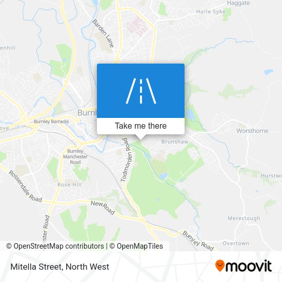 Mitella Street map