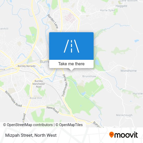Mizpah Street map
