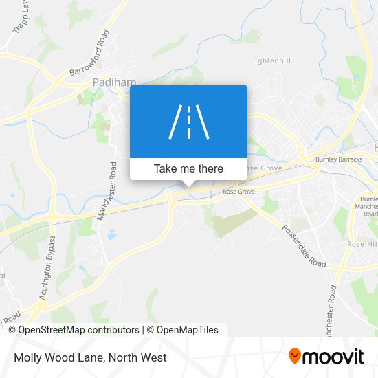 Molly Wood Lane map