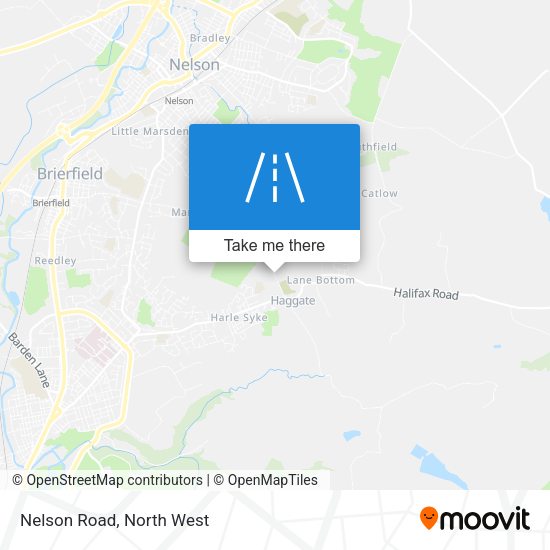 Nelson Road map