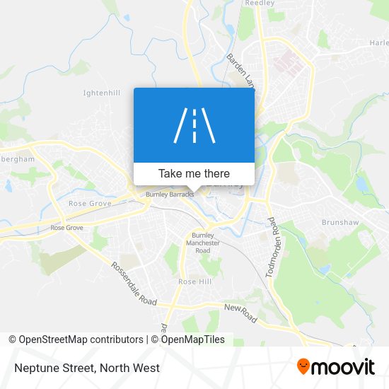 Neptune Street map