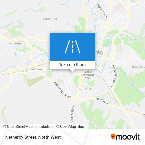 Netherby Street map
