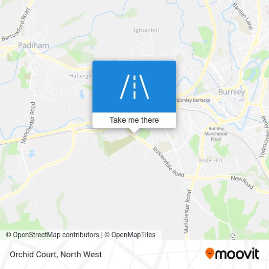 Orchid Court map