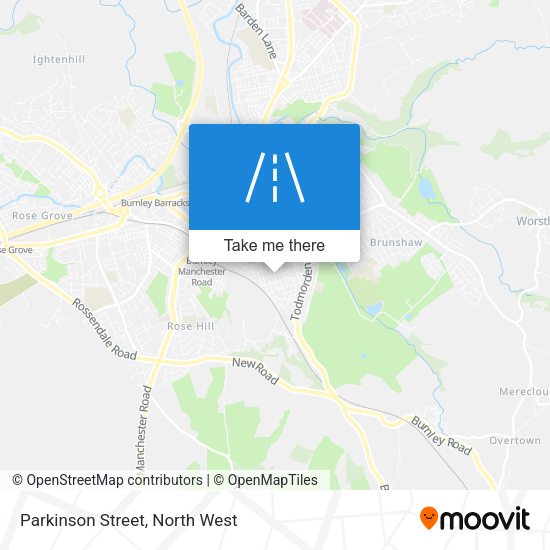 Parkinson Street map
