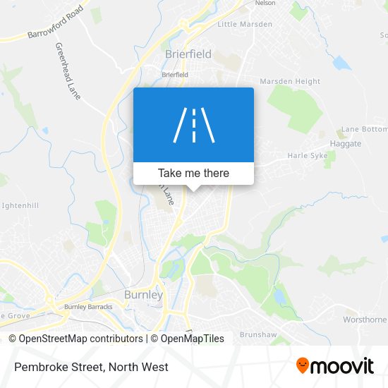 Pembroke Street map
