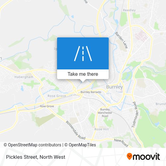 Pickles Street map