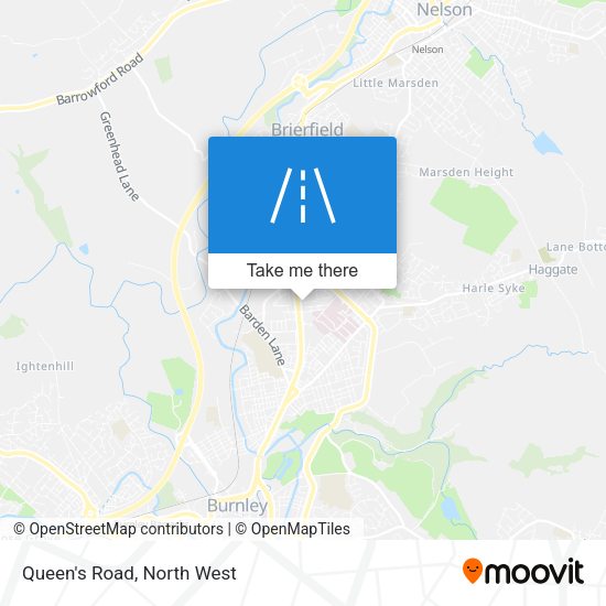 Queen's Road map