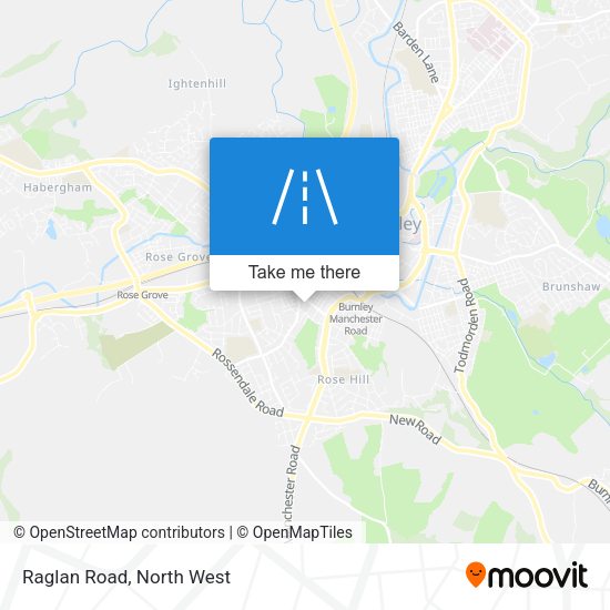 Raglan Road map