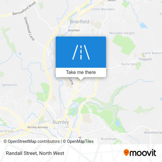 Randall Street map